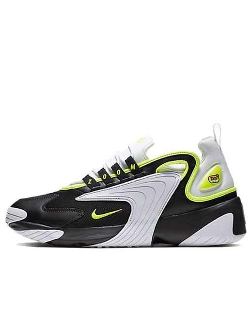 Nike Zoom 2k 'black Volt' in Green for Men | Lyst