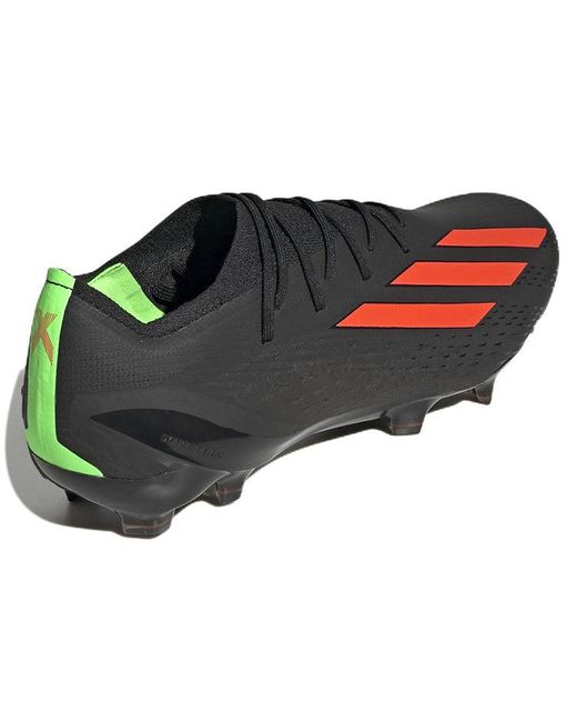 Adidas Black X Speedportal.1 Fg Solar' for men