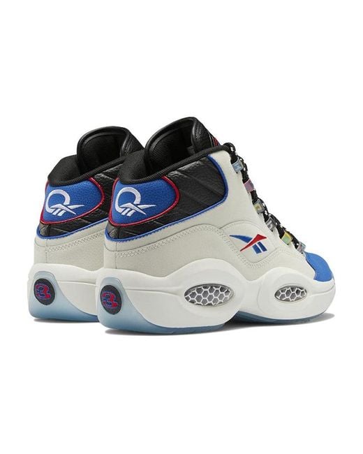 Reebok Blue Question Mid 'Answer To No One' for men