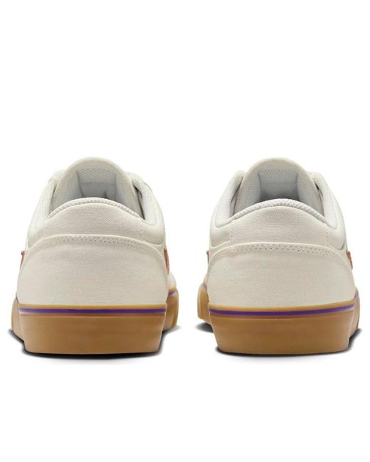 Nike White Sb Chron 2 Canvas 'Summit Gum' for men