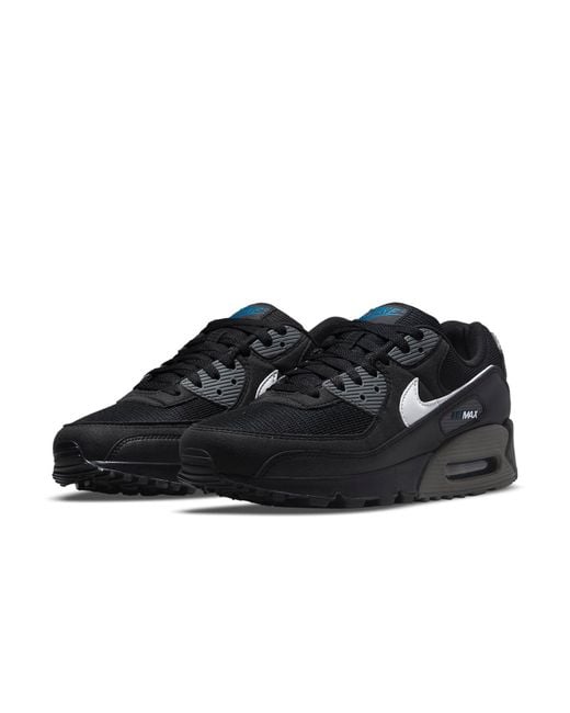 Nike Black Air Max 90 Iron Marina' for men