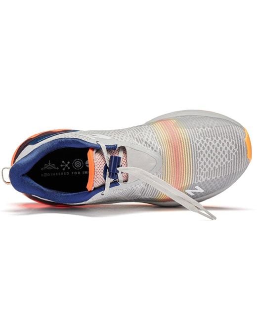 New Balance Blue Fuelcell Rebel Tr 'Light Aluminum Vibrant' for men
