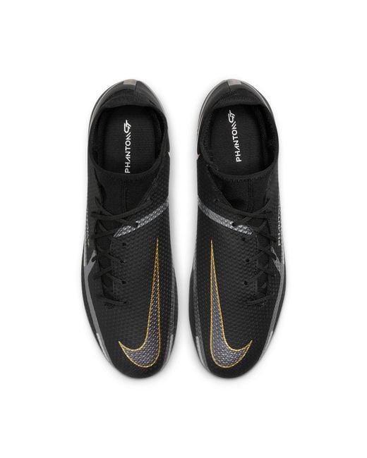 Nike Black Phantom Gt2 Academy Df Mg Metallic' for men