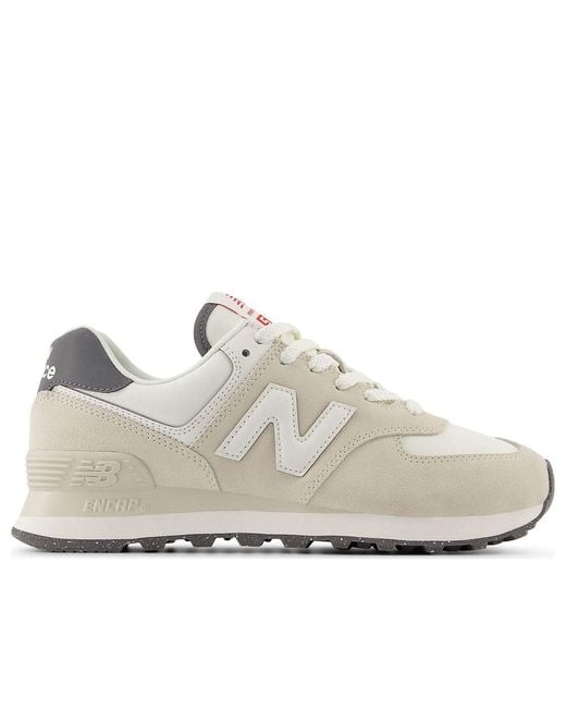 New Balance White (Wmns) 574 'Timberwolf'