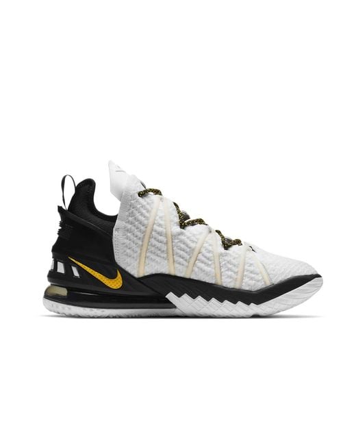 Nike White Lebron 18 'Home' for men