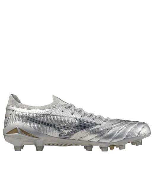 Mizuno Morelia Neo 4 Beta Elite Fg 'Platinum Pack' in Gray for Men
