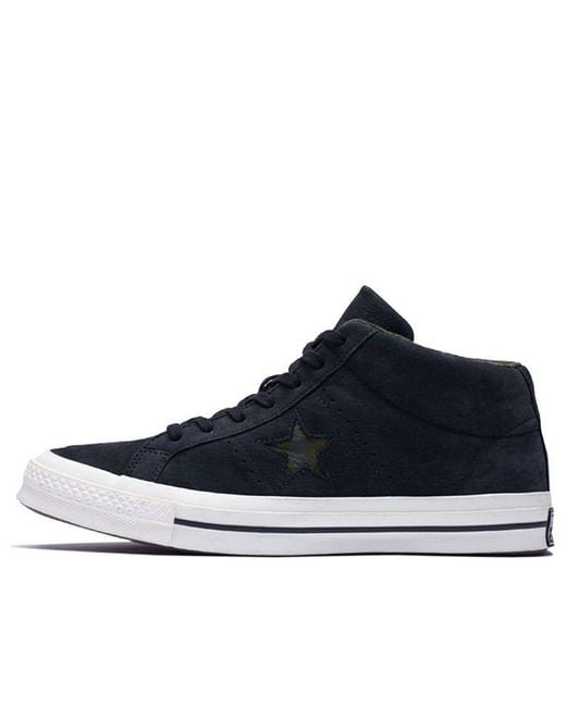 Converse Blue One Star Utility Camo for men