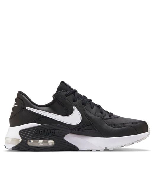Nike Black Air Max Excee Leather for men