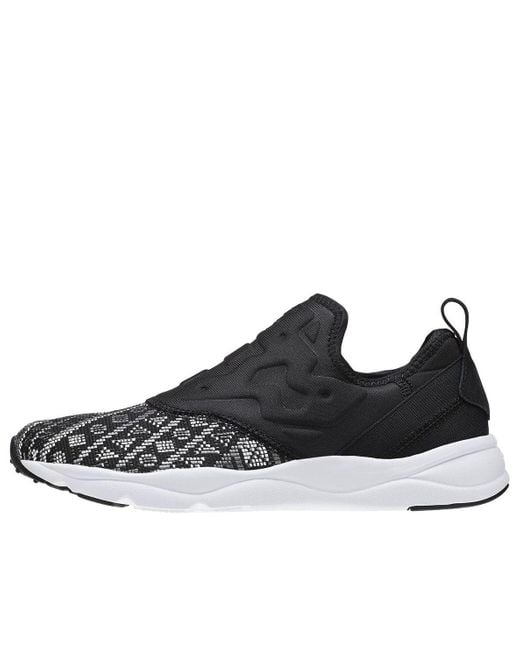 Reebok Black (Wmns) Furylite Slip On Gt Running Shoes