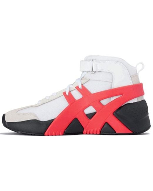 Onitsuka Tiger Red Big Logo Trainer Mid for men