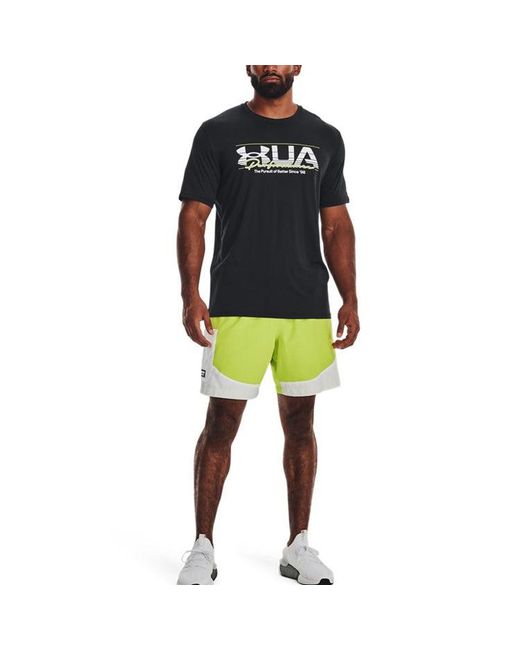 Under Armour Black Training Graphics T-Shirt for men