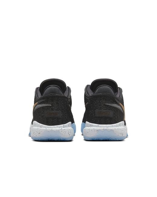 Nike Brown Lebron 20 Metallic' for men