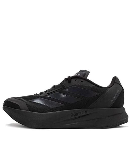 Adidas Black Adizero Duramo Speed 'Core' for men