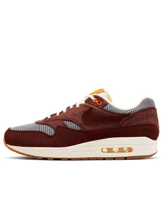 Nike Brown Air Max 1 'Houndstooth' for men