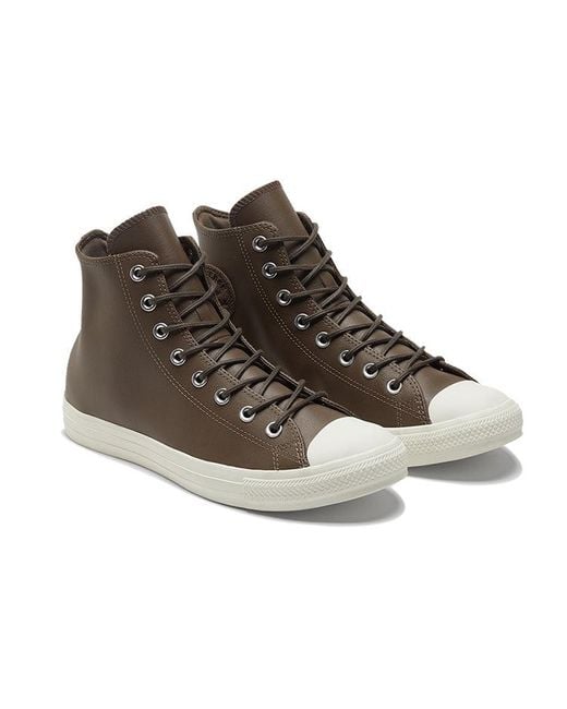 Converse Brown Chuck Taylor All Star High 'Color Leather for men