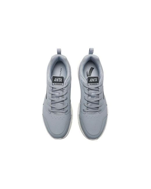 Anta Gray Running Series Sneakers for men