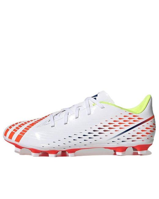 adidas Predator Edge.4 Flexible Ground Soccer Cleats 'cloud White