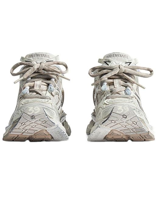 Balenciaga Gray (Wmns) Runner Sneakers Nylon Suede-Like Fabric'