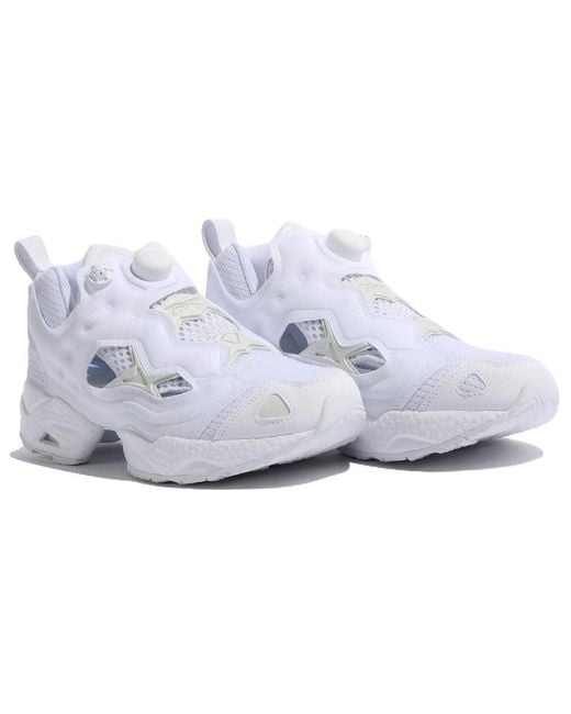 Reebok White Instapump Fury 95 for men