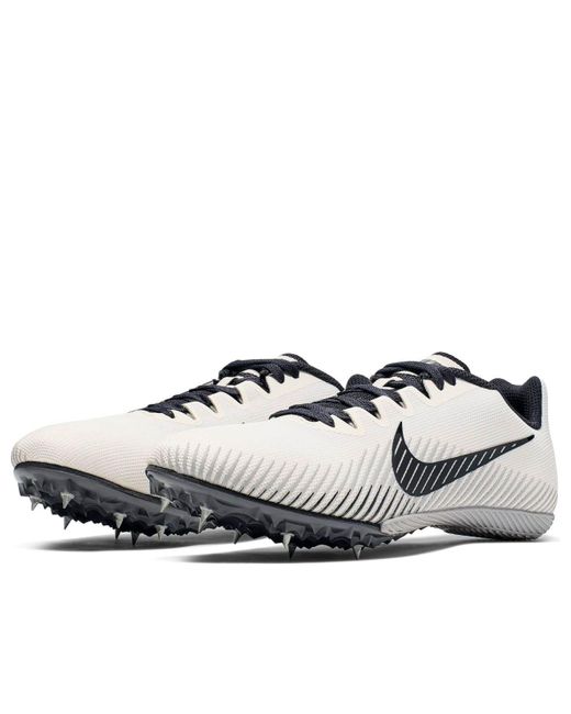 Nike White Air Zoom Rival M 9 Spikes 'Phantom Oil' for men