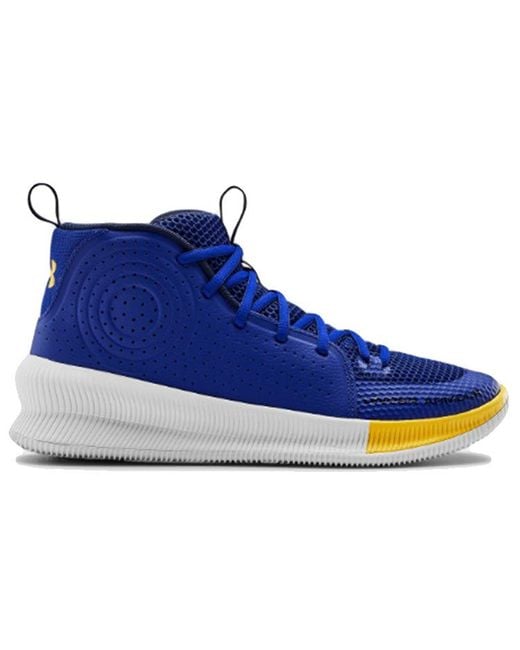 Under Armour Jet Basketball Shoes Blue for Men | Lyst
