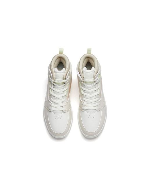 Anta White (Wmns) Street Naughty High