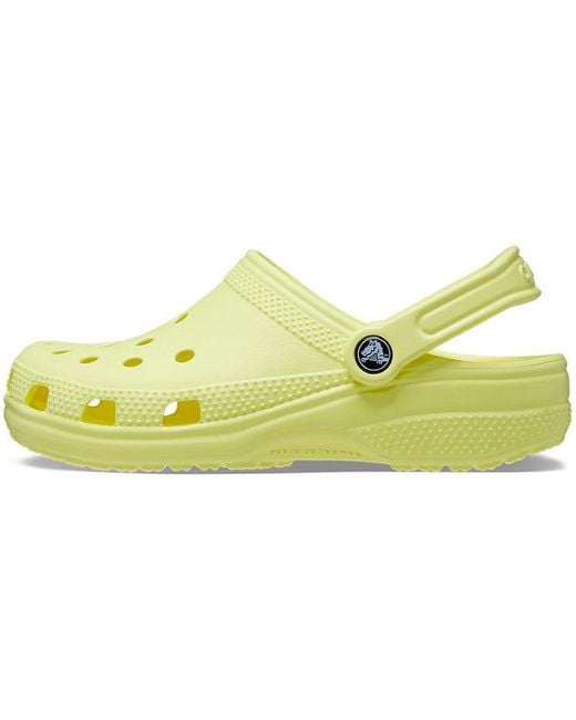 CROCSTM Yellow Classic Clog Beach Sandals
