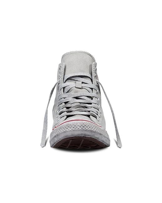 Converse Gray Chuck Taylor All Star Canvas Smoke High Top for men