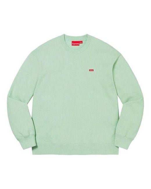 Supreme Green Small Box Crewneck '' for men