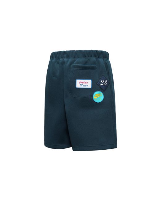 Nike Blue X Union La Embroidered Logo Sports Shorts Asia Sizing for men