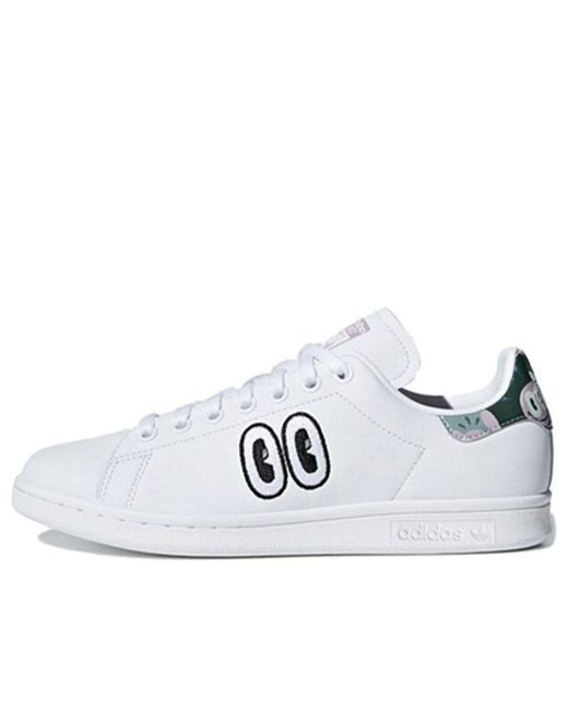 Adidas White (Wmns) Hattie Stewart X Stan Smith 'Eyes'