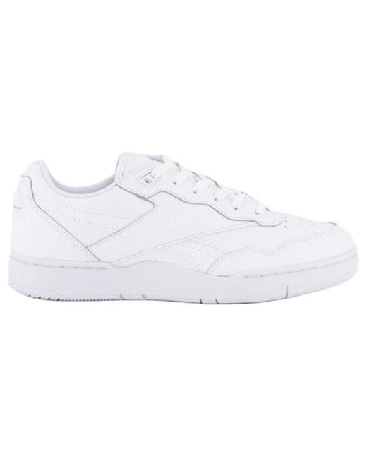 Reebok White Bb 4000 Ii 'Cloud' for men