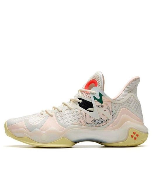 Anta White Shock Wave 4 'Gourmet Snacks' for men