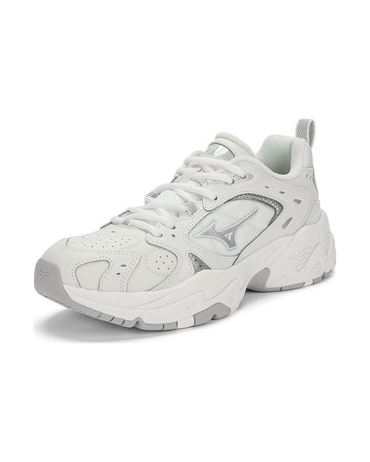 Mizuno White Casual Dad Shoes for men