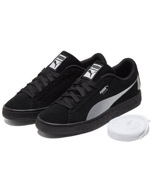 PUMA Black Suede 'Spraycan for men