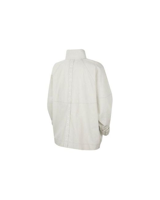 Nike White (Wmns) Sportswear Jacket