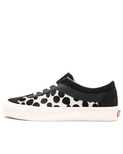 Vans Black Dalmatian Bold Ni Low-Top Sneakers for men