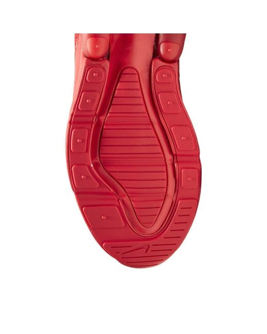 Nike Red Air Max 270 'Triple' for men
