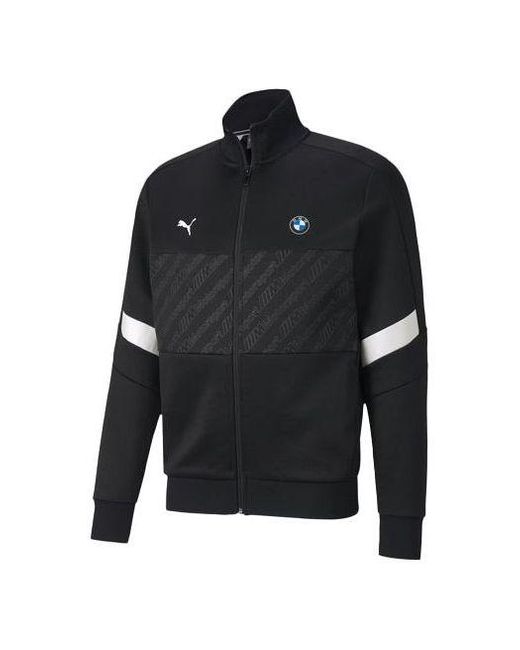 PUMA Black X Bmw Motorsports Track Jacket for men