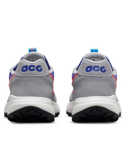 Nike Blue Acg Lowcate 'Wolf Bright Crimson' for men
