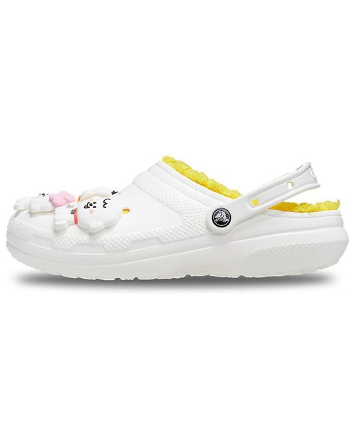 CROCSTM White Neverx Classic Cozy Stay Warm Sports Slippers for men