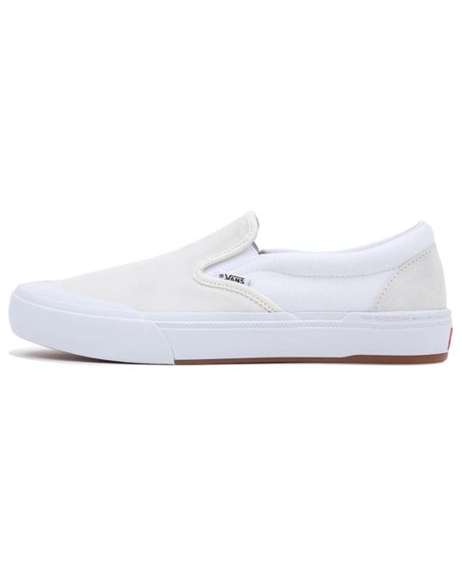 Vans White Slip-On Bmx for men