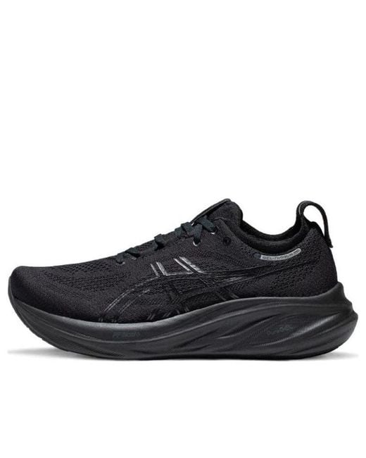 Asics Black Gel-Nimbus 26 Wide 'Triple' for men
