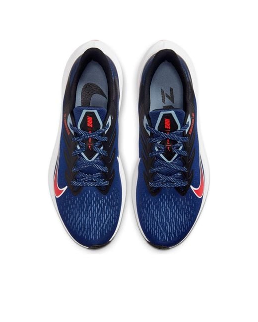 Nike Blue Zoom Winflo 7 S Running Trainers Cj0291 Sneakers Shoes for men