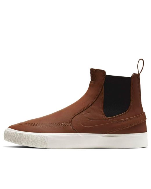 Nike Brown Sb Zoom Stefan Janoski Slip Mid Rm 'Light British Tan' for men