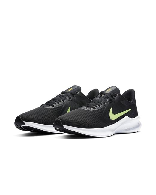 Nike Black Downshifter Volt Glow' for men