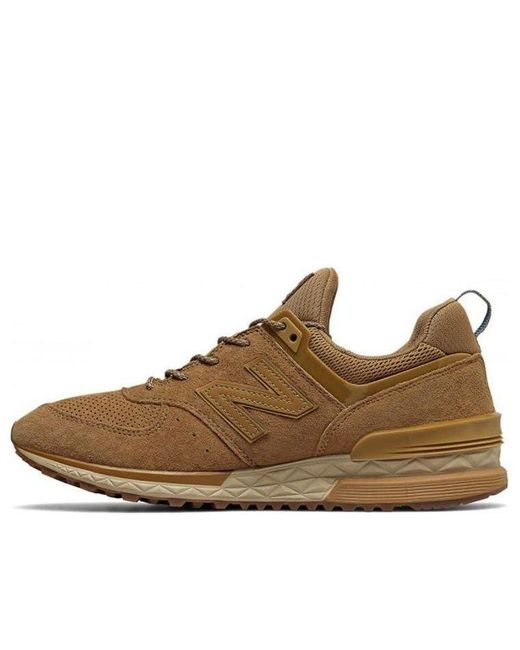 New Balance 574 Sport in Brown for Men | Lyst