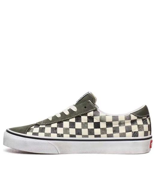 Vans White Washed Sport Checkboard for men