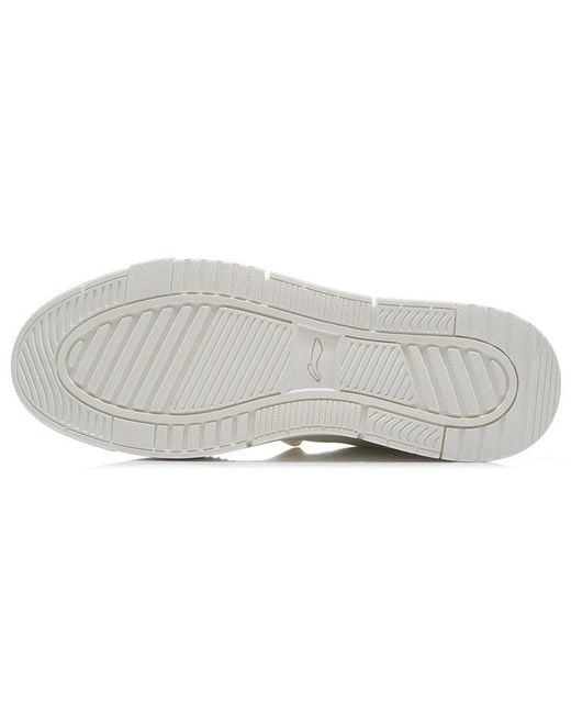 Li-ning White Ace Low 'Snow' for men