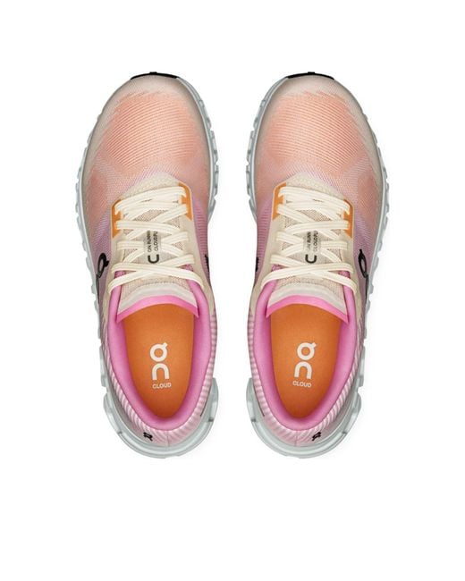 On Shoes Pink (Wmns) Cloud 6 Push 'Tangerine Raspberry'